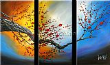 Chinese Plum Blossom Canvas Paintings - CPB0406